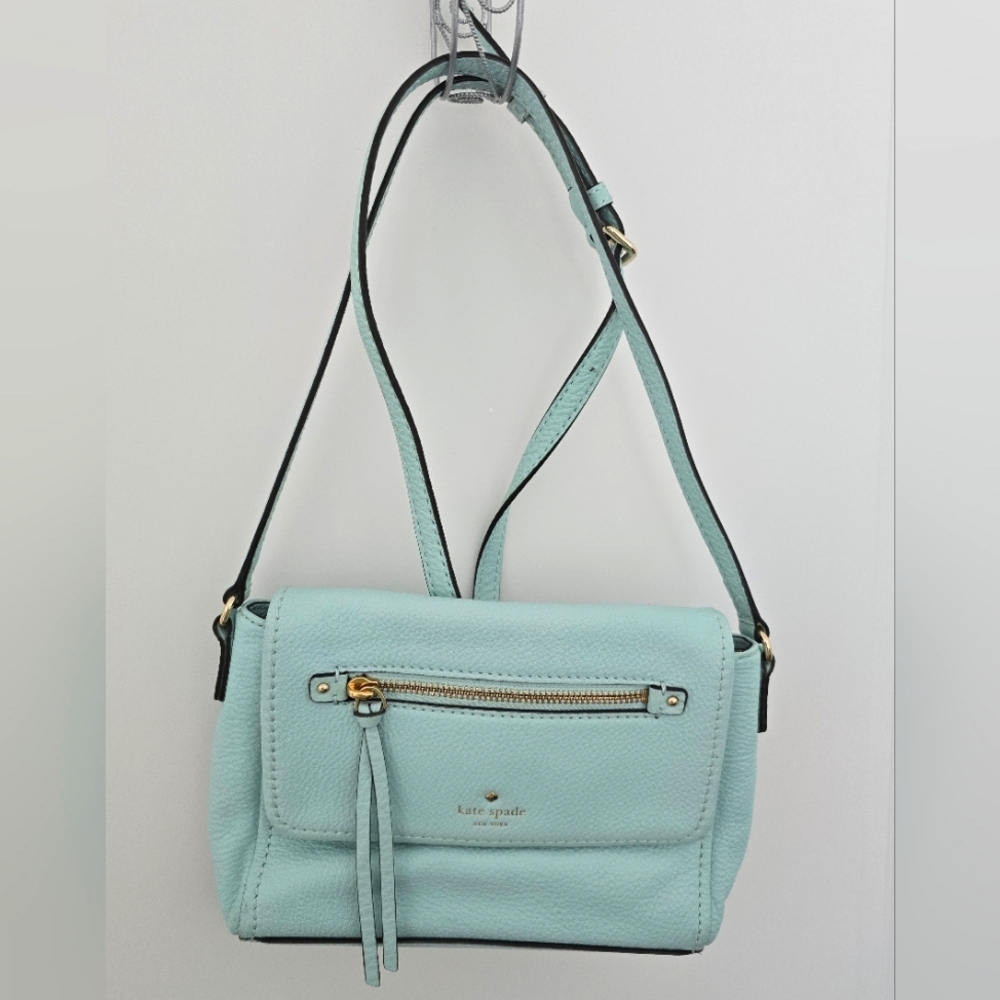 NEW Kate Spade New York Cobble Hill Mini Toddy Crossbody Bag In Dusty Mint